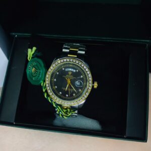 Rolex Day-Date Luxury Two-Tone Diamond set Dial & Bazel