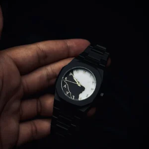 Arabic Aura Marble Dial , Fiber Strap (Light-Weight)